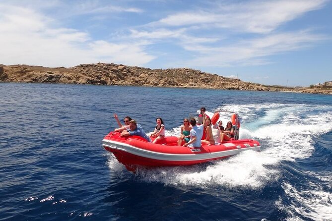 2-Hour Mykonos Private Sea Safari and Snorkeling on a Powerboat - Lia Beach Powerboat Start: Fast Meeting, Clear Expectations
