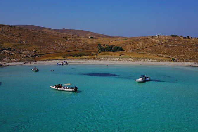 3 hour private cruise: DELOS - RHENIA - Price and value: $901 for the group, not per person