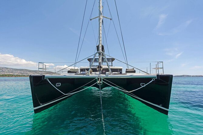 5 Hour Private Day or Sunset Cruise in Large & Majestic Catamaran - From Ornos Bay to Your Catamaran: How the Day Starts