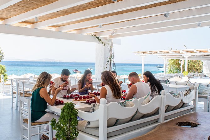 Best Mykonos Olive Oil Tasting - Learn from a world-famous Expert - Where You Meet and the Seaside Restaurant Feel
