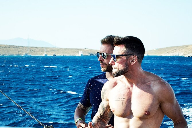 Boat Party with Swimming Stop Experience in Mykonos - Group Size and the Vibe: Who This Is Best For