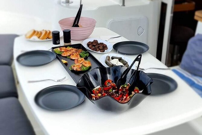 Catamaran Day & Sunset Cruises with meals Drinks and transportation - Why this Mykonos catamaran fits the way you travel