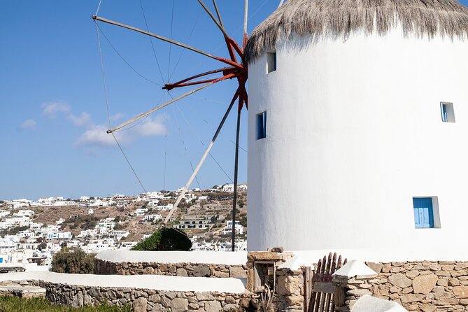Discover Mykonos in 4 Hours: Beaches, Villages and Town - Armenistis Lighthouse: sea views that feel bigger than town