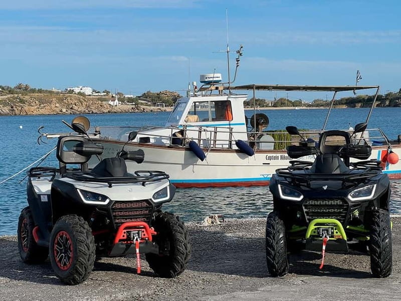 Explore Mykonos Island with a 650cc ATV / QUAD Tour - Why a Quad Tour Works So Well on Mykonos