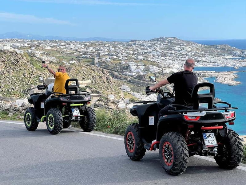 Explore Mykonos Island with a 650cc ATV / QUAD Tour - Pickup From ADRIVE: What It Means for Your Time