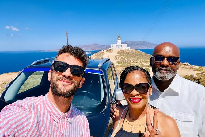 Explore Mykonos with local guide and Jeep Renegade Private Tour - Stop 3: Panormos for a calmer beach break