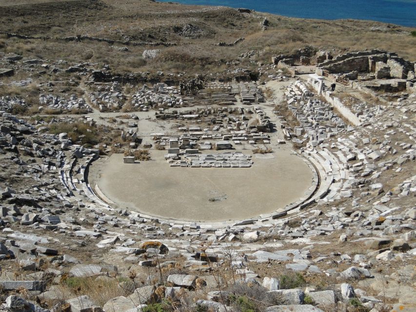From Mykonos: Ancient Delos Tour - Terrace of the Lions and the Amphitheater Photos