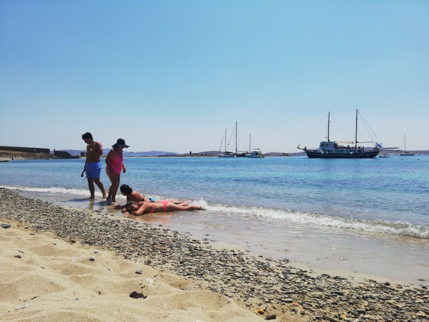 From Mykonos: Cruise to Delos and Rhenia with Lunch - Rhenia’s Private Beach: Secluded Water Time You Can Actually Enjoy