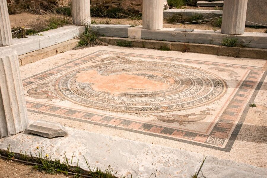 From Mykonos: Delos Archaeological Site Guided Evening Tour - The Main Event: House of Dionysus Mosaics and Marble Columns