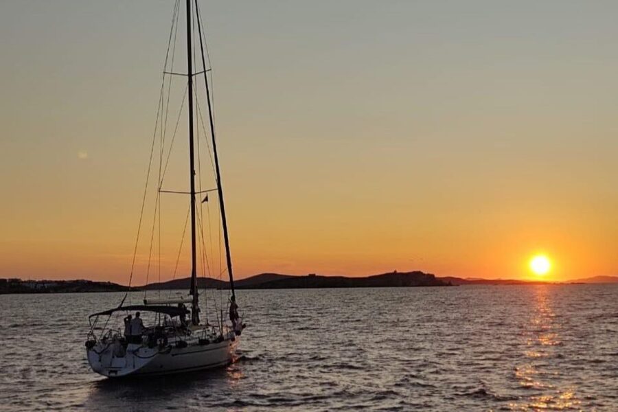 From Mykonos: Delos & Rhenia All-Inclusive Cruise with Lunch - Rhenia island: snorkel, paddleboard, and that easy beach feeling