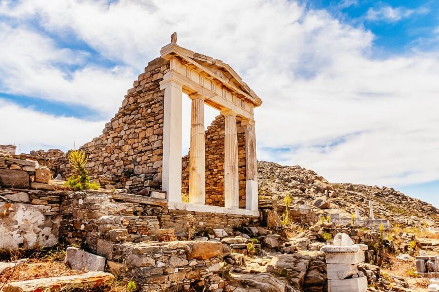 From Mykonos: Delos & Rhenia Islands Half-Day Trip by Boat - The Delos UNESCO Stop: 2 Hours That Go Fast in Summer