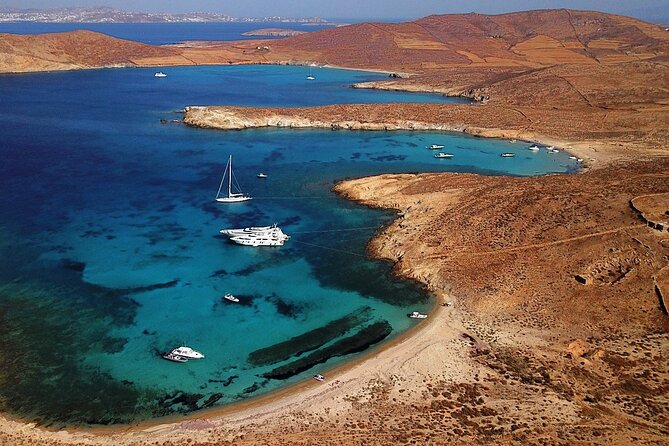 Full-Day Delos and Rhenia Island Cruise from Mykonos - Food and Extras: Lunch, Beverages, and Transfer Upgrade