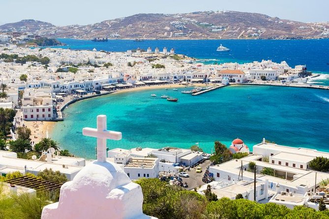 Full Day Mykonos South Coast Cruise with Lunch - Frangias Beach: swimming and snorkeling without stress