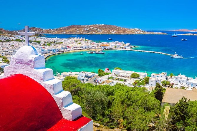 Full Day Mykonos South Coast Cruise with Lunch - Dragonissi crossing: caves, mineral colors, and wildlife odds