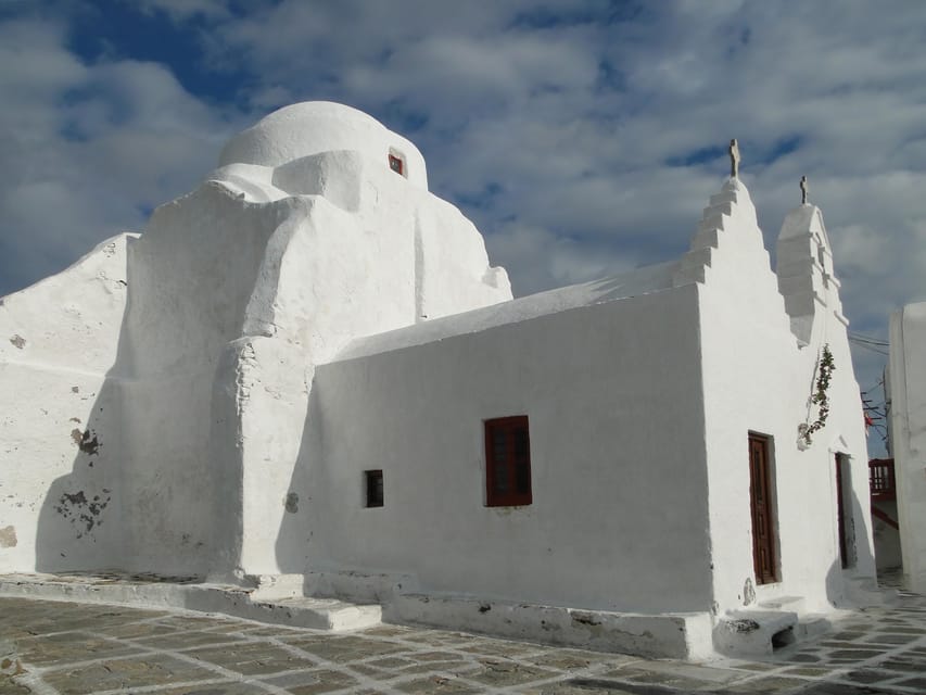Iconic Mykonos: A Guided Walking Tour of Highlights - Panagia Paraportiani: the church you keep photographing