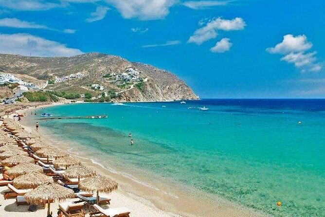 Luxury Tour of Mykonos with English-Speaking Driver - Elia beach break (about 1.5 hours) and your option to switch beaches