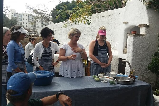 Mykonian Farm Experience - Cooking Demonstration for Two Traditional Dishes: Learn, Then Eat What You Make