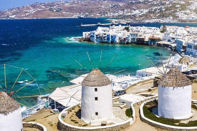 Mykonian Mosaic Tour for the First Time Visitors from Cruise Port - Kato Milli Windmills: The Iconic Mykonos Photo Stop