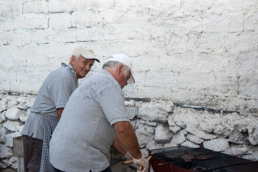 Mykonos: Barbecue at a Mykonian Farm - Meet donkey Konstantis and the animals that make the farm feel alive