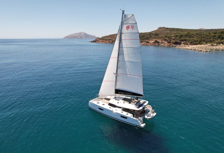 Mykonos: Catamaran Cruise with 3-Course Meal and Transfers - Where you’ll sail: Rhenia by default, or Mykonos southern coast with weather tweaks