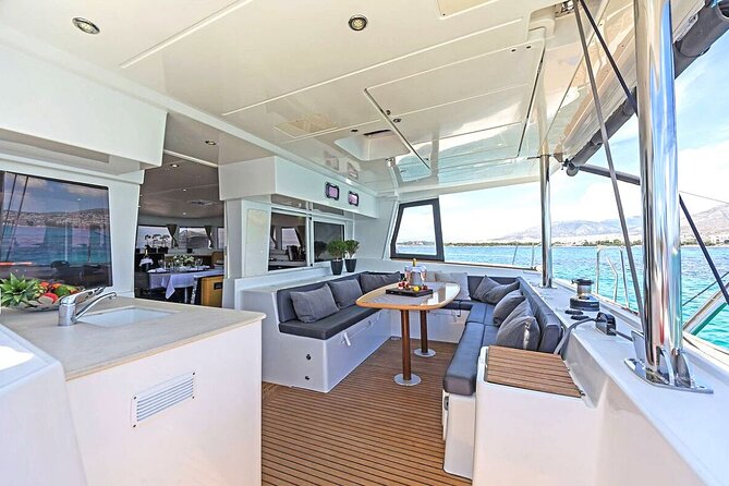 Mykonos Catamaran Premium Day-Sunset Tours 8-flavor Meal & Drinks - Sunset vs daytime: picking the right departure for your mood