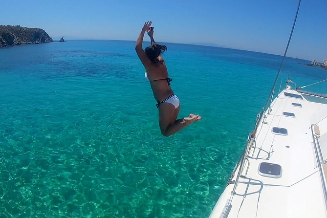 Mykonos Catamaran Private Sunset Cruise, Full Meal & Open-Bar - Private charter sailing value: what your money actually buys