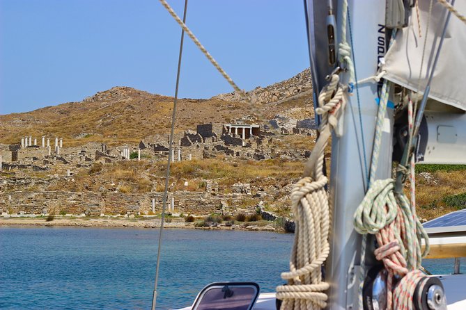 Mykonos Catamaran Private Sunset Cruise, Full Meal & Open-Bar - Stop 2: the second crystal-clear cove plus the chef’s fresh meal