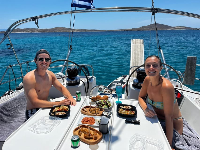 Mykonos: Delos and Rhenia Cruise with Swim and Greek Meal - FAQ