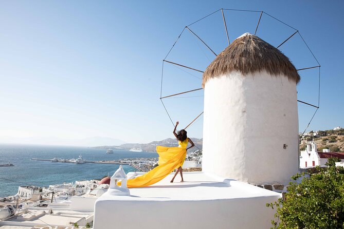 Mykonos Flying Dress High End Professional Photographer - Entering the Studio: How the Shoot Starts Right