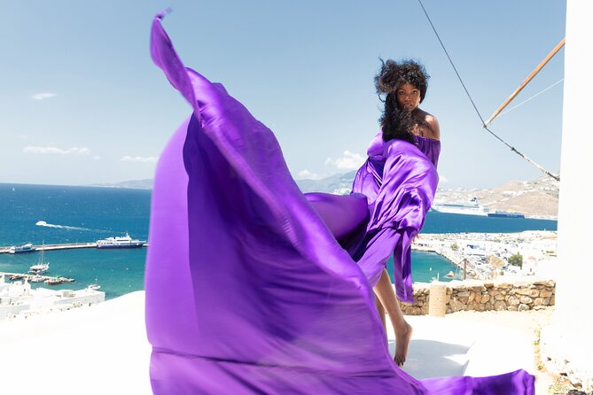 Mykonos Flying Dress High End Professional Photographer - Camera and Editing: What 100MP Really Changes