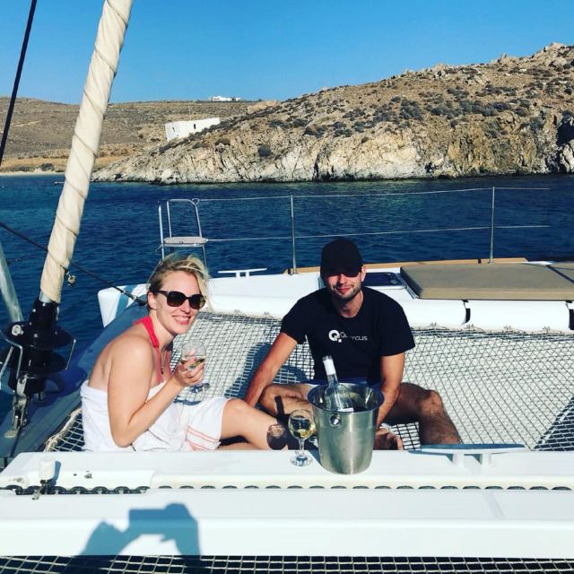 Mykonos: Full-Day Catamaran Cruise with Fresh Lunch - Who this Mykonos catamaran is best for