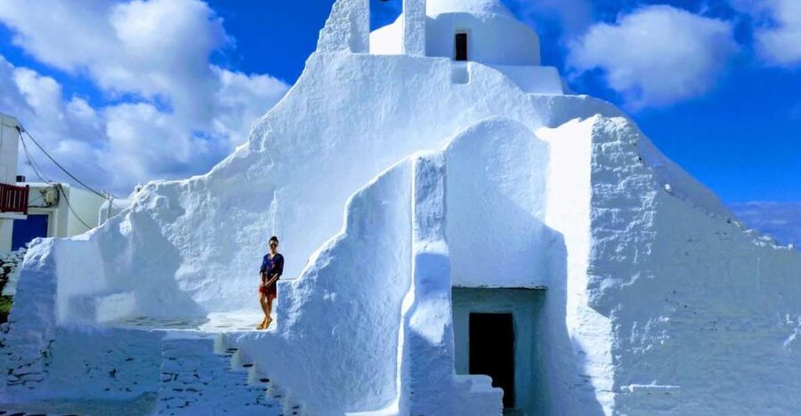 Mykonos: Full-Day Sightseeing Tour with Lunch - Ano Mera: where Mykonos feels more lived-in