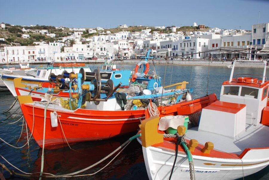 Mykonos: Half-Day City Walking Tour and Island Bus Tour - Island bus tour: beach variety plus inland views between stops