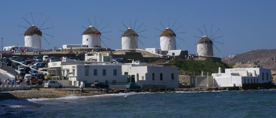Mykonos: Half-Day City Walking Tour and Island Bus Tour - Panagia Tourliani and the feel of a 16th-century stop