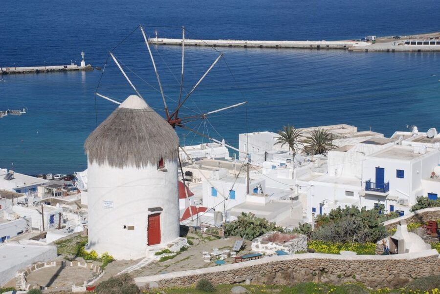 Mykonos: Half-Day City Walking Tour and Island Bus Tour - Fabrika Square meeting point: find it once, then enjoy