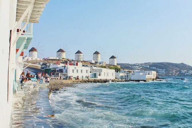 Mykonos island Private Tour with Pick-up Included - Faros Armenistis Lighthouse (Fanari): the 45-minute anchor stop