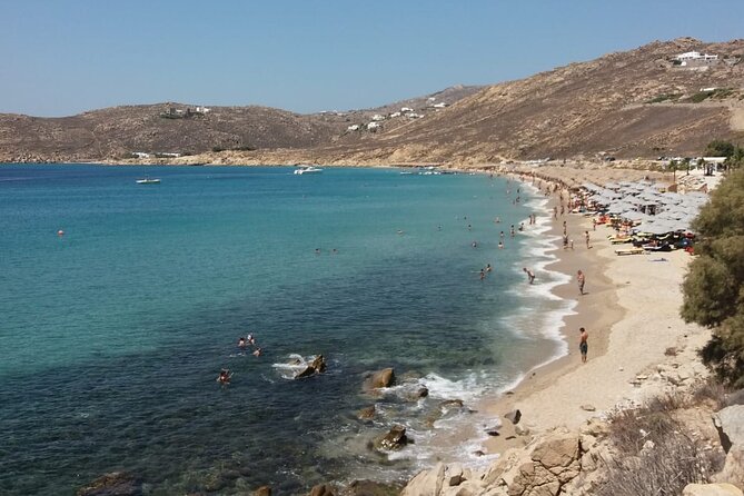 Mykonos Private Shore Excursion: Half-Day Island Discovery - Merchia Beach and Agios Nikolaos Church: quieter north-coast vibes