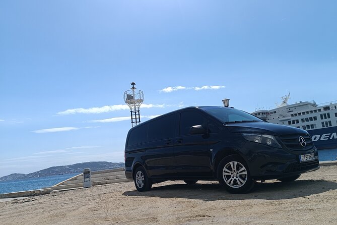 Mykonos Private Transfers - How the pickup timing works (and why it matters on Mykonos)