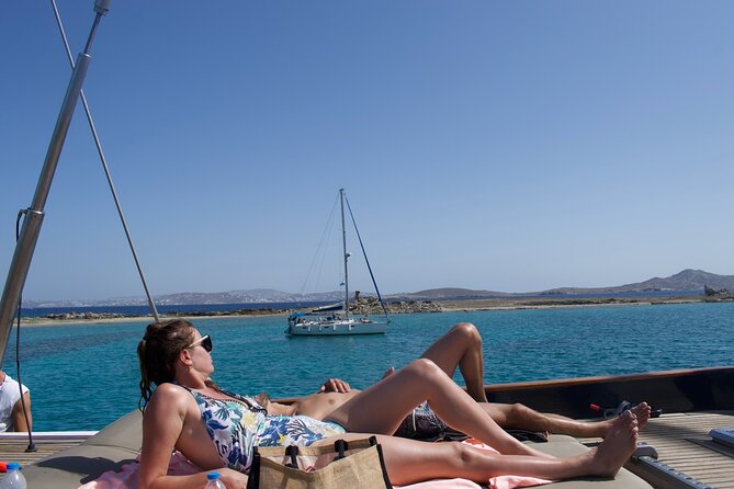 Mykonos Sail Cruise to Rhenia, Guided Tour of Delos, Lunch&Drinks - Timing trade-offs: when Rhenia eats into Delos time