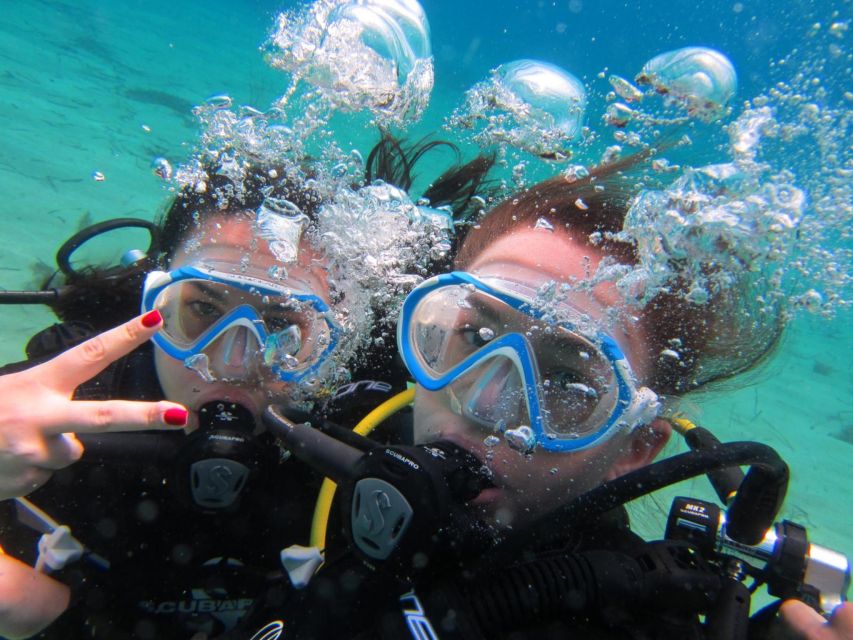 Mykonos: Scuba Diving Mini Program for Beginners - The Underwater Part at Lia Beach: What It Feels Like
