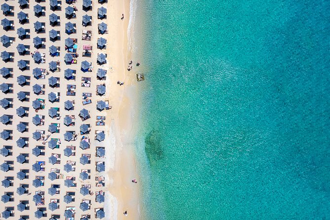 Mykonos Shore Excursion: Elia Beach & Town Exploration - Elia Beach for 3 hours: swimming, shoreline time, and the sun-bed fee