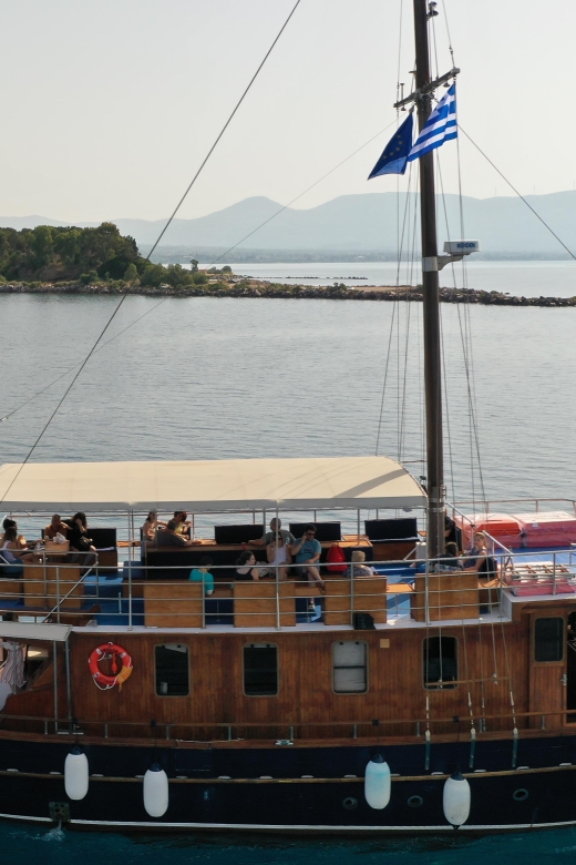 Mykonos: South Beaches Cruise - The sail route: from Agios Ioannis toward the south beaches