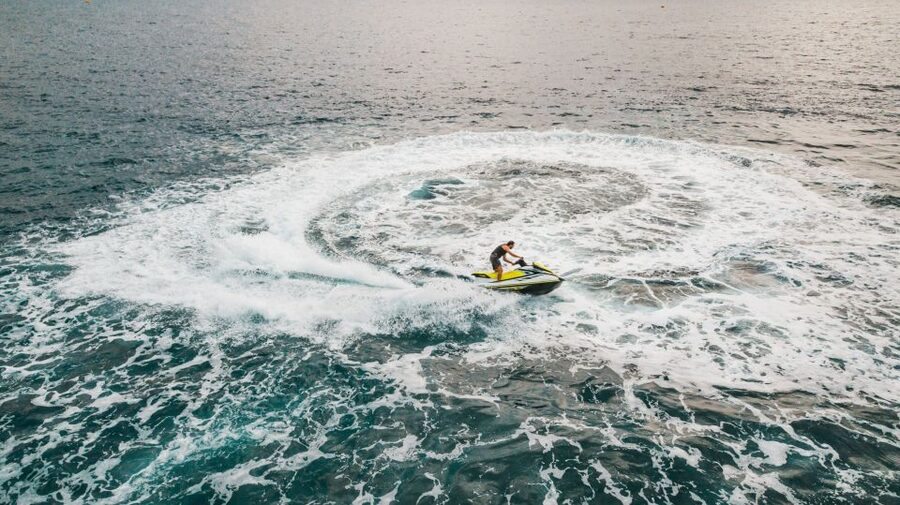 Mykonos: Super Paradise Beach Jet Ski, Canoe, & SUP Rental - Safety briefings and designated routes: fun with guardrails