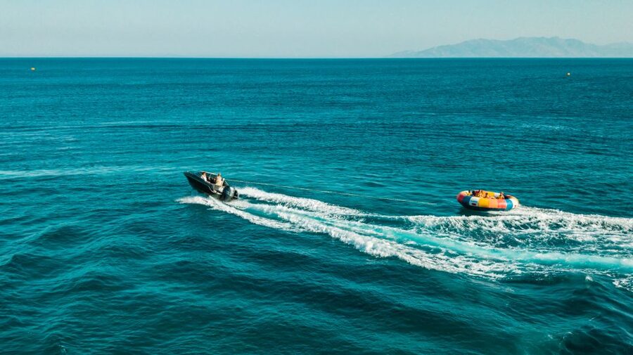 Mykonos: Super Paradise Beach Watersport Activities - Photos and the Memory Factor (Alex and Nico)