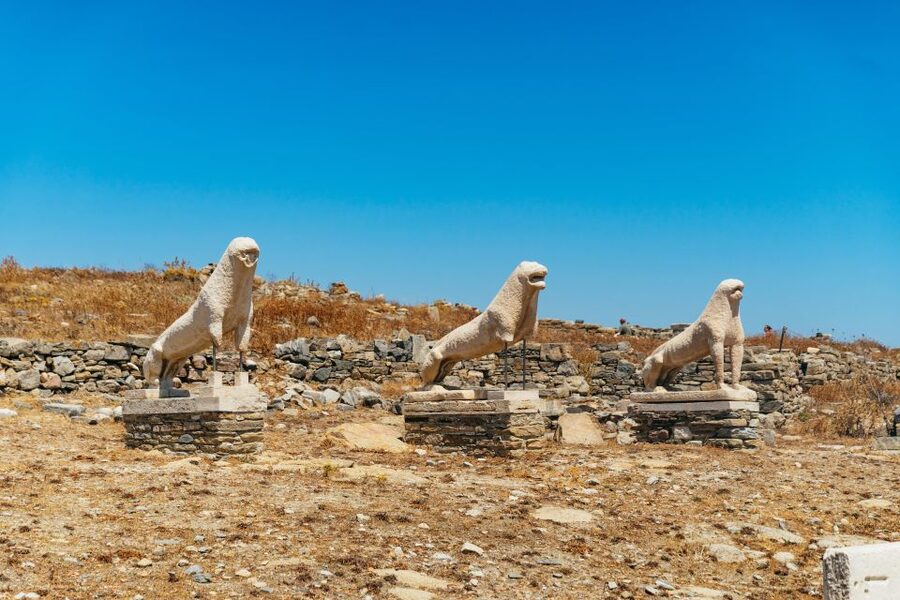 Mykonos Town: Archaeological Site of Delos Guided Day Trip - The guided walk through Delos: from city streets to the market ruins