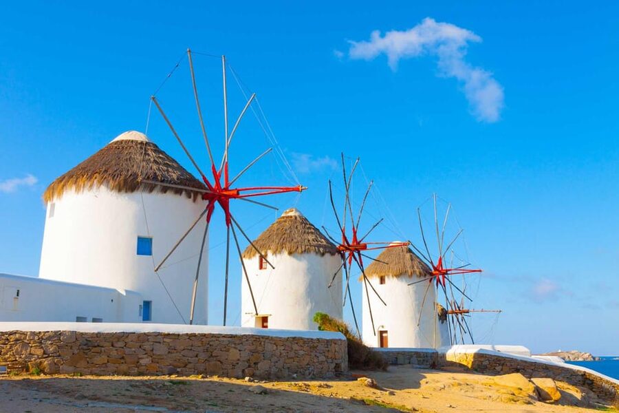 Mykonos Town & Brewery:2-Hour Walking Tour with Beer Tasting - Starting at the police station by the old port