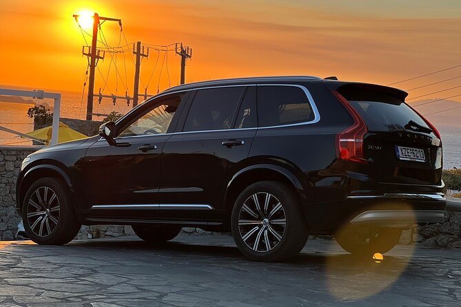 Mykonos VIP Private Transfers | Full-Day Driver - Vehicles and Comfort: SUVs, Minivans, or Something a Little Nicer