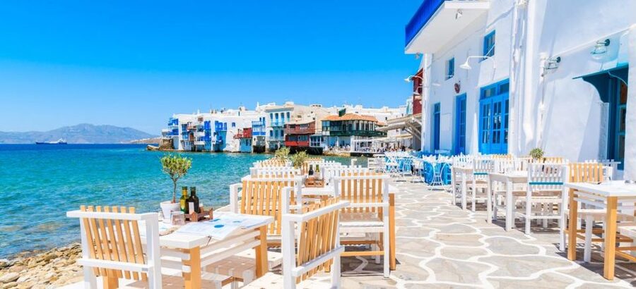 Mykonos Walking Tour - Little Venice Photo Time: Free Time by the Water