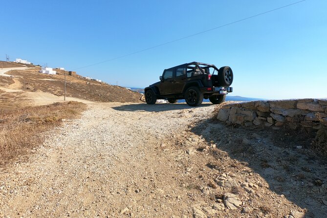 Mykonos Wild Experience Tour - Mykonos Town viewpoint near Mylos to Kokkinou windmills