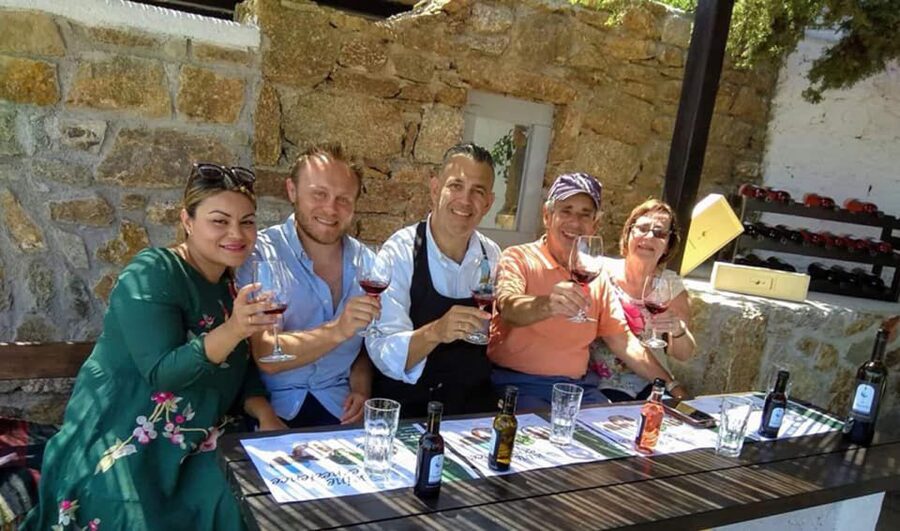 Mykonos: Wine Tasting at a Mykonian Farm - Entering the traditional Mykonian Farm and meeting your host